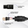 LyxPro 15 ft Red Balanced XLR Cable – 3‑Pin Male‑to‑Female Mic Cord for Studio, Live - 4 of 4