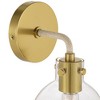 Possini Euro Design Possini Euro Wicander 11 1/4" High Antique Brass Wall Sconce - 4 of 4