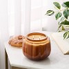 Lidded Glass Pumpkin Jar Candle - Threshold™ - 2 of 3