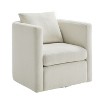 NicBex Swivel Barrel Chair with Back Cushion Accent Chair, Modern Luxury Living Room Chair Comfy Chair for Office, Bedroom - 2 of 4