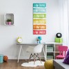 Stupell Industries Fun Inspirational Rainbow Phrases, 20" x 48" - 2 of 4