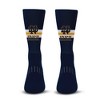 NCAA Notre Dame Fighting Irish Streak Team Color Crew Socks - L - image 2 of 3