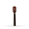 Beginner Full-Size Metal Resonator Guitar, Traditional Circular Neck, Built-in Preamplifier, Rosewood Fretboard-Cuddlewood - 3 of 4