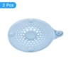Unique Bargains Round Anti-Slip Bathroom with Suction Cups Drain Protectors - 3 of 4