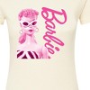 Women's - Barbie - Pink Doll Closeup Fitted Graphic T-Shirt - 2 of 3