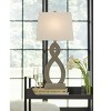 Signature Design by Ashley Donancy Contemporary 29.25" Polyresin Table Lamp, Set of 2, Champagne Goldtone Finish - 2 of 4