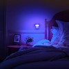 DORESshop 0.7W Color Changing Integrated LED Plug-In Night Light, White, High Brightness, RGB, 2-Pack - 4 of 4