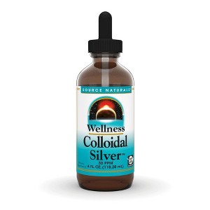 Wellness Colloidal Silver 30 ppm Liquid by Source Naturals, Inc.  -  4 oz Liquid - 1 of 3