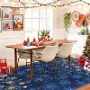 Christmas Snowflake Area Rug Xmas Washable Hallway Long Rugs Non Slip Low Pile Kitchen Carpet Indoor Floor Cover For Bedroom Living Room Dining Room - 3 of 4