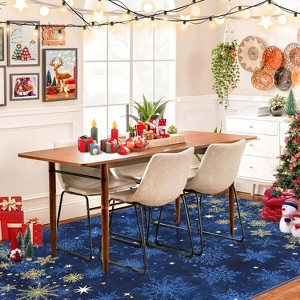 Christmas Rugs 2x3 Washable Area Rug Small Indoor Throw Rugs Xmas Decorative Rug Non-Slip - 1 of 4