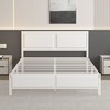Twin/Full/Queen Size Bed Frame with Wood Headboard and Footboard, 14 Inch Platform Mattress Foundation, No Box Spring Needed Bed - 4 of 4