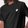 Dalix Ghost Embroidered Relaxed Heavy Soft Cotton T Shirt Mens - 4 of 4