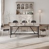 COZONY 70.87" Rectangle Dining Table for 6-8, Industrial Wood Kitchen Table with Heavy Duty Frame, Durable & Easy Assembly, Dining Room Table - 3 of 4