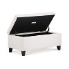 NicBex Pouf Ottoman Bench with Storage, Oversized Footrest Ottoman for Living Room, Entryway and Bedroom - 4 of 4