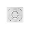BIRDROCK HOME Stainless Steel Steam Table Pan Lids, 24 Gauge Steel, Fits 1/6-Size Hotel Pans, Perfect for Meal Prep, Cooking & Food Storage (6 Pack) - 4 of 4