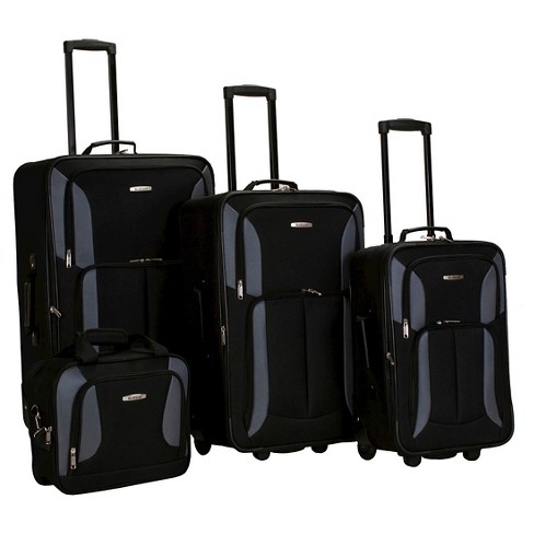 Rockland Journey 4pc Luggage Set : Target
