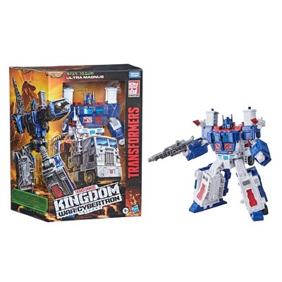 Transformers Generations War For Cybertron Kingdom Leader Wfc K20 Ultra Magnus Target - transformers movie roblox song id