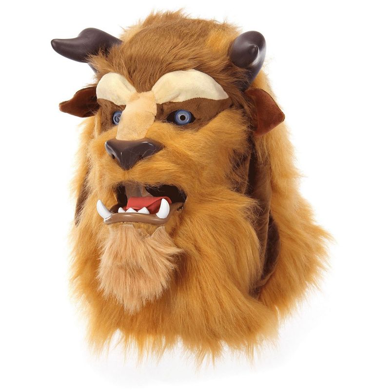 HalloweenCostumes.com    Disney Beast Mouth Mover Adult Mask, Brown, 2 of 3
