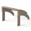 WestinTrends All-Weather Outdoor Patio Poly Adirondack Ottoman Footrest - 4 of 4