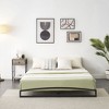 Coolmee Low Bed Frame Twin/Full/Queen/King Size, 6 Inch Heavy Duty Metal Platform Bed Frame with Arch Design, Strong Bearing Capacity - 4 of 4