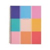 Happy Brands Organized July 2025 - June 2026 Weekly/Monthly Planner 9.37"x11.12" Multicolor Cool Brights - 2 of 4