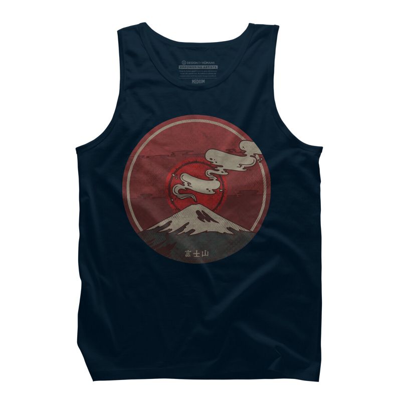 Men's Design By Humans Fuji By againstbound Tank Top, 1 of 4