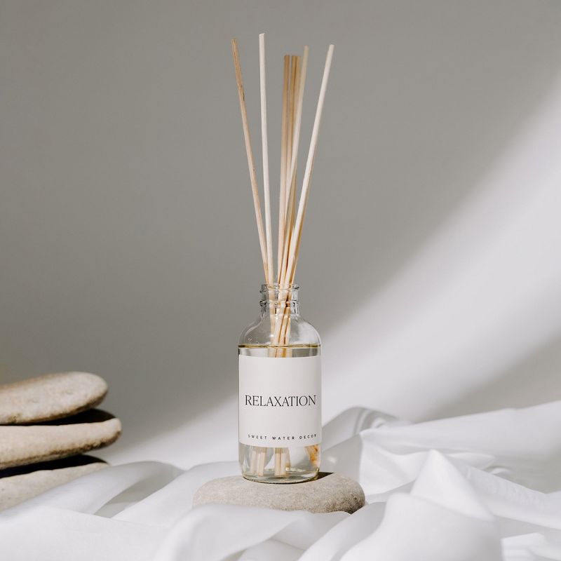 Sweet Water Decor Relaxation Clear Reed Diffuser - 3.5oz, 2 of 4