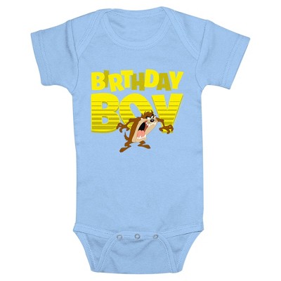 Looney Tunes Baby Boy/Girl Cotton Short-sleeve Graphic Jumpsuit