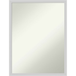 Amanti Art Incline Non-Beveled Wood Framed Bathroom Vanity Wall Mirror - 1 of 4