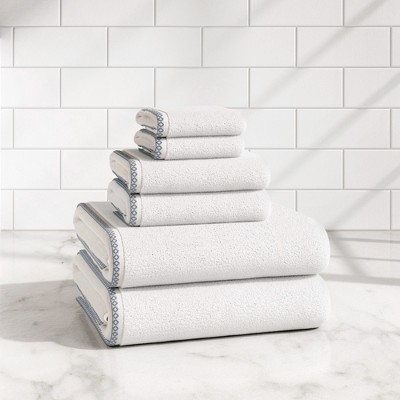Boho Border Cotton Quick-Dry Towel Set - Great Bay Home