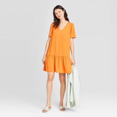 target orange dress