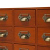 YIYIBYUS 16 Drawer Cabinet, Wooden Medicine Cabinet, Desktop Drawer Organizer - 4 of 4