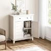 3 Tier Adjustable Shelf Organiser with 7 Gear Storage Cabinets for Kitchen Dining Room - 2 of 4