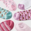 Girls' 6pk Critter Friend Ankle Socks - Cat & Jack™ - 3 of 3