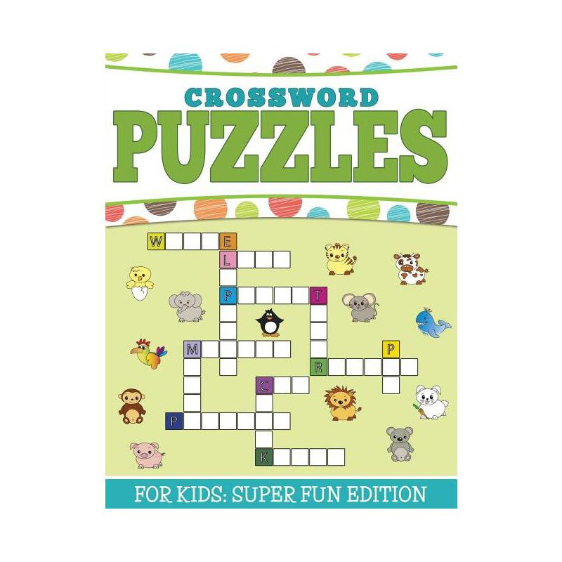 Crossword Puzzles For Kids - by  Speedy Publishing LLC (Paperback), 1 of 2