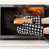 REGALWOVEN Cotton Heat Resistant Stain-Resistant Oven Mitts 2 Pcs with Pot Holders 4 Pcs 11x7.1inch - 3 of 4