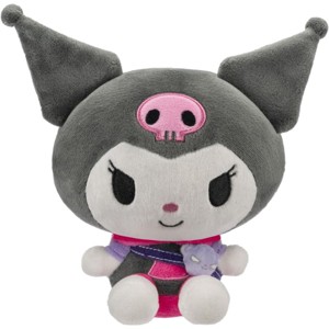 Hello Kitty® and Friends 8" Inch Kuromi with Hoodie Plush Toy, Series 1 - 1 of 4
