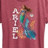 Women's - Disney - Ariel in Water Short Sleeve Graphic T-Shirt - 2 of 4