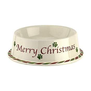 Spode Christmas Tree Stoneware 7 Inch Pet Bowl