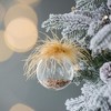 Whisen D3" Christmas Ball Ornaments, Glass Decorative Hanging Ball Christmas Tree Ornaments, Set of 12 - 3 of 4