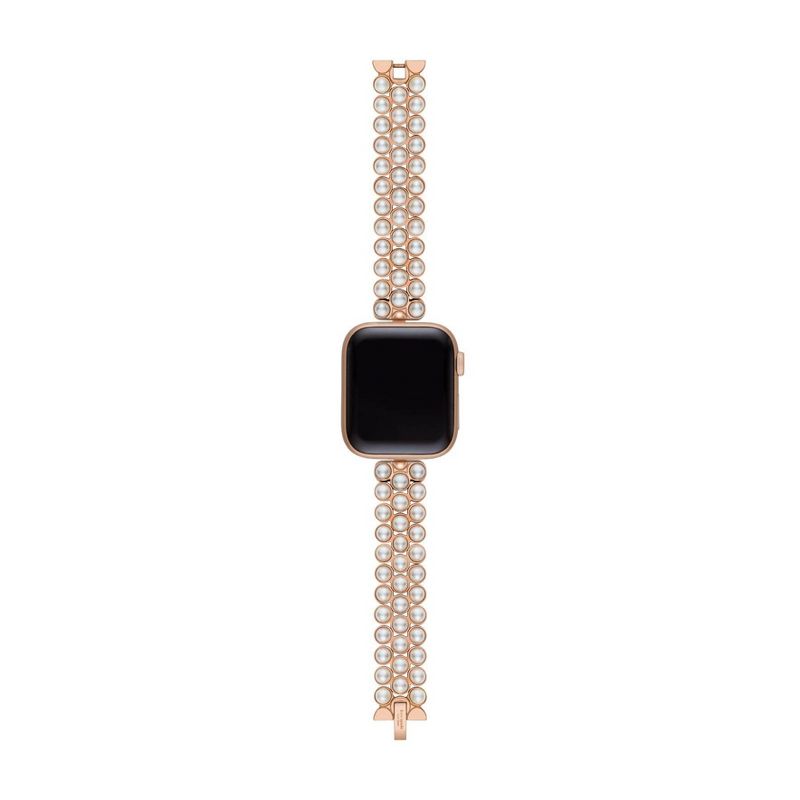 Kate Spade New York Apple Watch Rose Gold and White Faux Pearls Bracelet - 38/40mm, 5 of 9