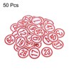 Unique Bargains Iron-on Washable Embroidered DIY Number Applique Patch 50 Pcs - 3 of 4
