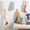 KITCHENAID Ribbed Soft Silicone Oven Mitt 2-Pack Set - 3 of 4