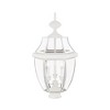 Livex Lighting Monterey 3 - Light Lantern in  White - 4 of 4