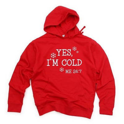 Simply Sage Market Women's Graphic Hoodie  Yes I'm Cold