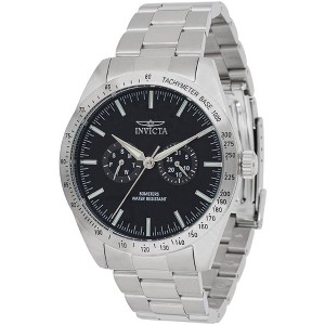Invicta 45974 Men's Specialty Black Dial Silver Bracelet Watch - 1 of 2