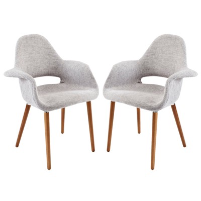 Modway Aegis Dining Armchair Set of 2