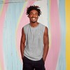 Dalix Ghost Embroidered Muscle Tank Cotton Soft Summer Mens - 2 of 4