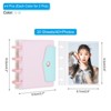 Unique Bargains Detachable Kpop Binder Button Design Photocard Holder Book 2 Sets/4 Pcs - 2 of 4