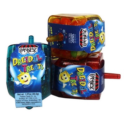 Paskesz Candy Chanukah Dreidel Variety Pack - 1.07oz